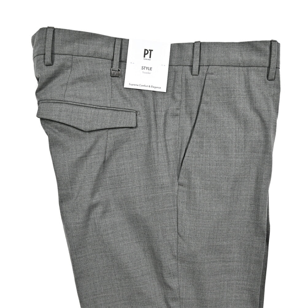 25 - 26AW PT TORINO TRAVELLER "MASTER FIT" ストレッチウール テーパードスラックス｜426413 - 44｜GUARDAROBA MILANO OFFICIAL STORE