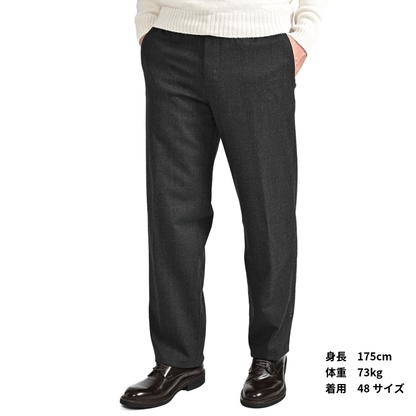 25 - 26AW PT TORINO Traveller "SOFT FIT" 高機能ストレッチウール ドローコード付きイージースラックス (TECHNO WASHABLE WOOL)｜425536 - 44｜GUARDAROBA MILANO OFFICIAL STORE