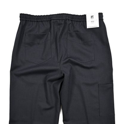 25 - 26AW PT TORINO TRAVELLER "SOFT FIT" 高機能ウール ドローコード付きイージースラックス (TECHNO WASHABLE WOOL)｜426314 - 44｜GUARDAROBA MILANO OFFICIAL STORE