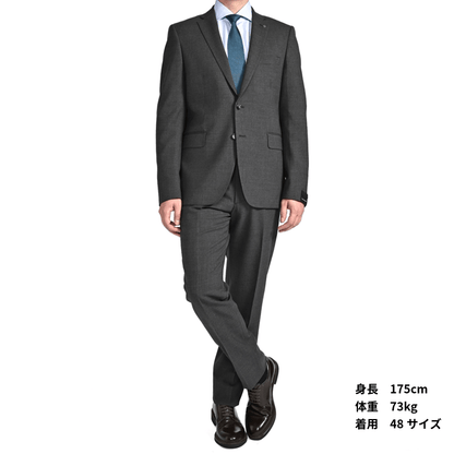 25 - 26AW TAGLIATORE ストレッチウール 2Bシングルテーラードスーツ｜423800 - 44｜GUARDAROBA MILANO OFFICIAL STORE