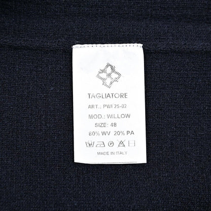 25 - 26AW TAGLIATORE ウールニットジャケット｜426589 - 44｜GUARDAROBA MILANO OFFICIAL STORE