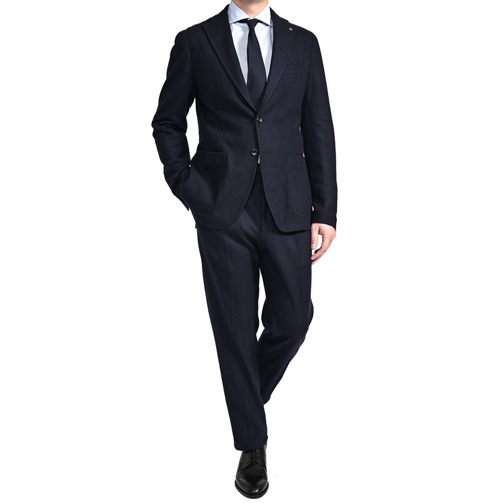 25 - 26AW TAGLIATORE A - DAKAR ウールフランネル 2Bシングルテーラードスーツ｜427126-44｜GUARDAROBA MILANO OFFICIAL STORE