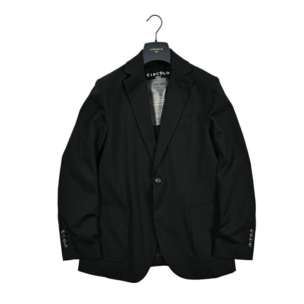 25SS CIRCOLO 1901 ストレッチコットンジャージー 2Bシングルテーラードジャケット (セットアップ対応)｜417689 - 44｜GUARDAROBA MILANO OFFICIAL STORE