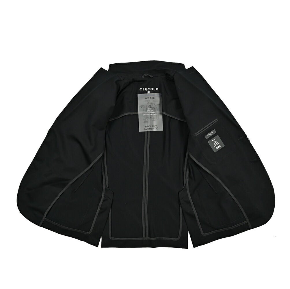 25SS CIRCOLO 1901 ストレッチコットンジャージー 2Bシングルテーラードジャケット (セットアップ対応)｜417689 - 44｜GUARDAROBA MILANO OFFICIAL STORE