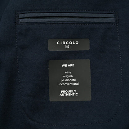 25SS CIRCOLO 1901 ストレッチコットンジャージー 2Bシングルテーラードジャケット (セットアップ対応)｜GUARDAROBA MILANO OFFICIAL STORE