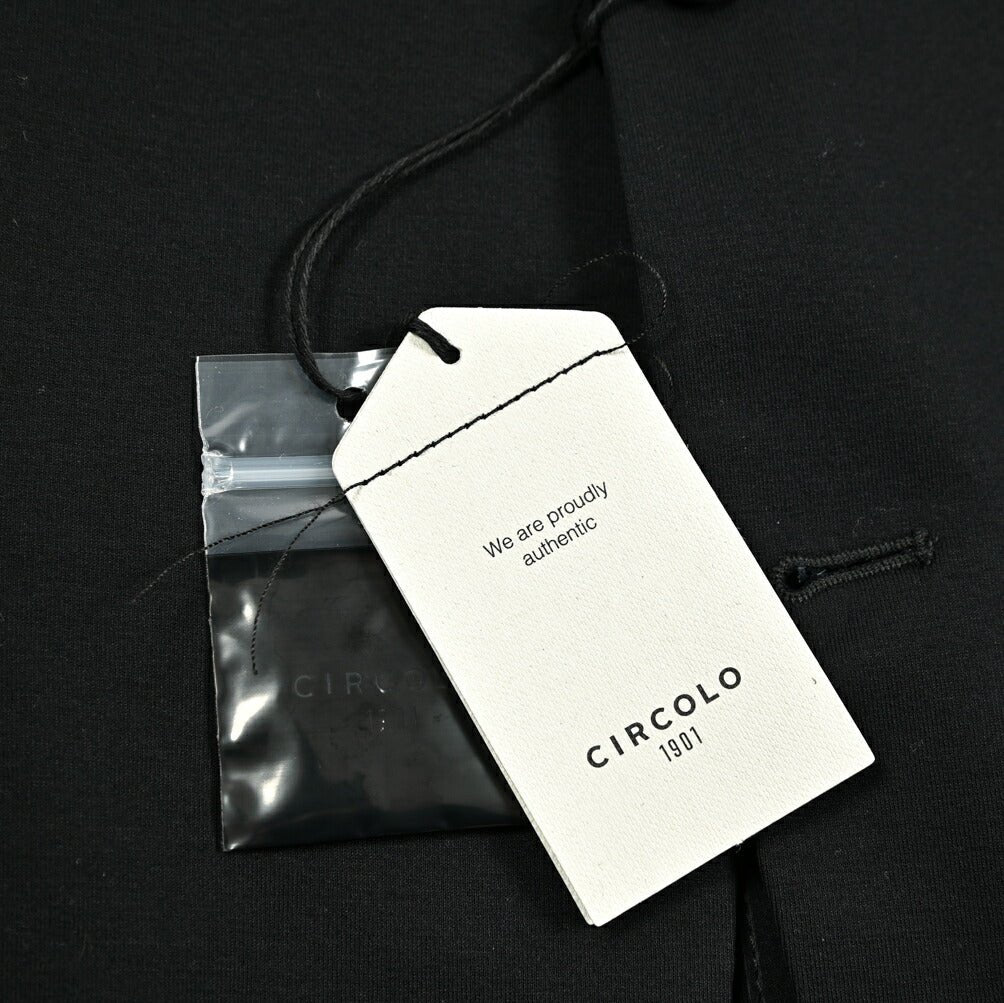 25SS CIRCOLO 1901 ストレッチコットンジャージー 2Bシングルテーラードジャケット (セットアップ対応)｜417689 - 44｜GUARDAROBA MILANO OFFICIAL STORE