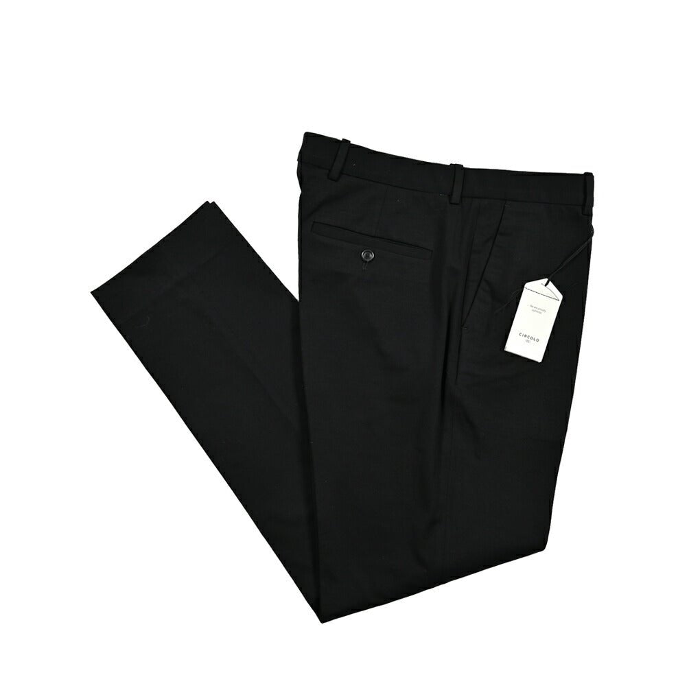 25SS CIRCOLO 1901 ストレッチコットンジャージー ノータックイージースラックス (セットアップ対応)｜417702 - 44｜GUARDAROBA MILANO OFFICIAL STORE
