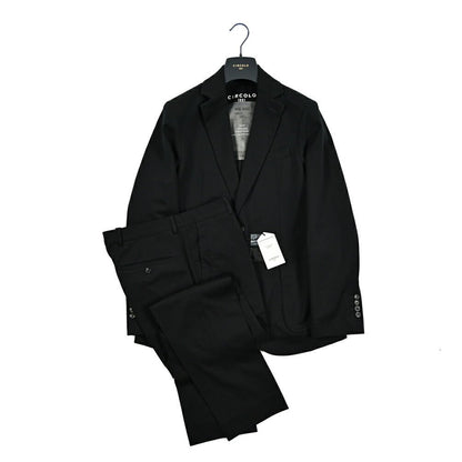 25SS CIRCOLO 1901 ストレッチコットンジャージー ノータックイージースラックス (セットアップ対応)｜417702 - 44｜GUARDAROBA MILANO OFFICIAL STORE