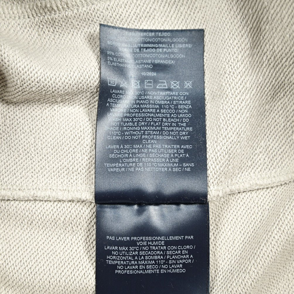 25SS HERNO コットン100% クルーネックスウェットシャツ｜417639 - 44｜GUARDAROBA MILANO OFFICIAL STORE