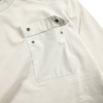 25SS HERNO コットン100% クルーネックスウェットシャツ｜417639 - 44｜GUARDAROBA MILANO OFFICIAL STORE