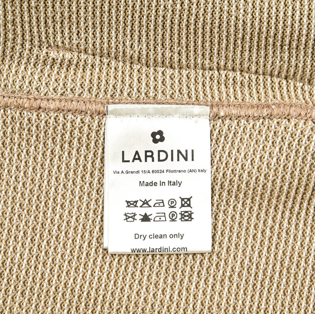 25SS LARDINI コットン100% 2Bシングルニットジャケット｜GUARDAROBA MILANO OFFICIAL STORE