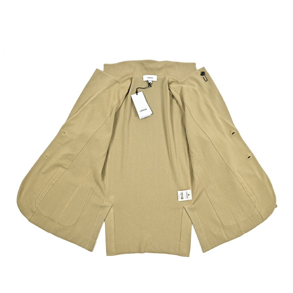25SS LARDINI コットン100% 2Bシングルニットジャケット｜GUARDAROBA MILANO OFFICIAL STORE