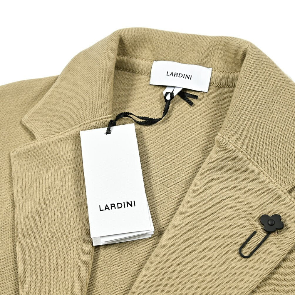 25SS LARDINI コットン100% 2Bシングルニットジャケット｜GUARDAROBA MILANO OFFICIAL STORE