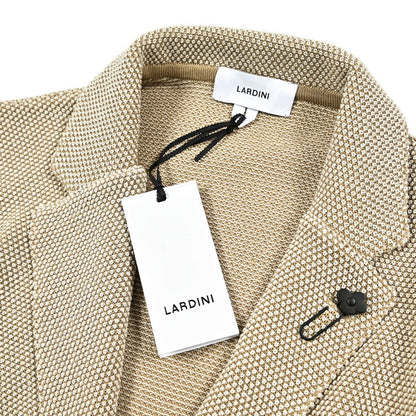 25SS LARDINI コットン100% 2Bシングルニットジャケット｜GUARDAROBA MILANO OFFICIAL STORE