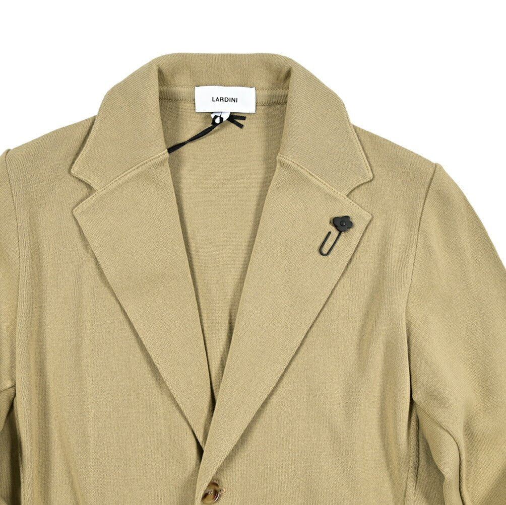 25SS LARDINI コットン100% 2Bシングルニットジャケット｜GUARDAROBA MILANO OFFICIAL STORE