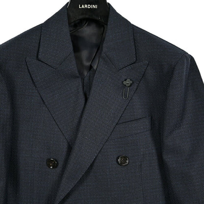 25SS LARDINI ICONIC ウールコットン 6Bダブルテーラードジャケット｜417743 - 44｜GUARDAROBA MILANO OFFICIAL STORE