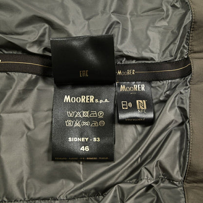 SALE｜25SS MOORER SIDNEY - S3 スタンドカラーライトウェイトダウンベスト｜418132 - 46｜GUARDAROBA MILANO OFFICIAL STORE