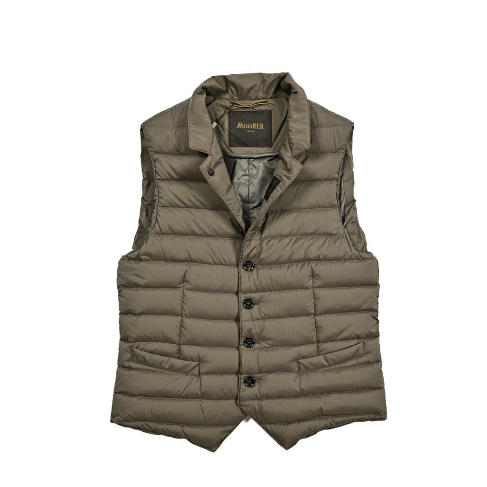 SALE｜25SS MOORER SIDNEY - S3 スタンドカラーライトウェイトダウンベスト｜418132 - 46｜GUARDAROBA MILANO OFFICIAL STORE
