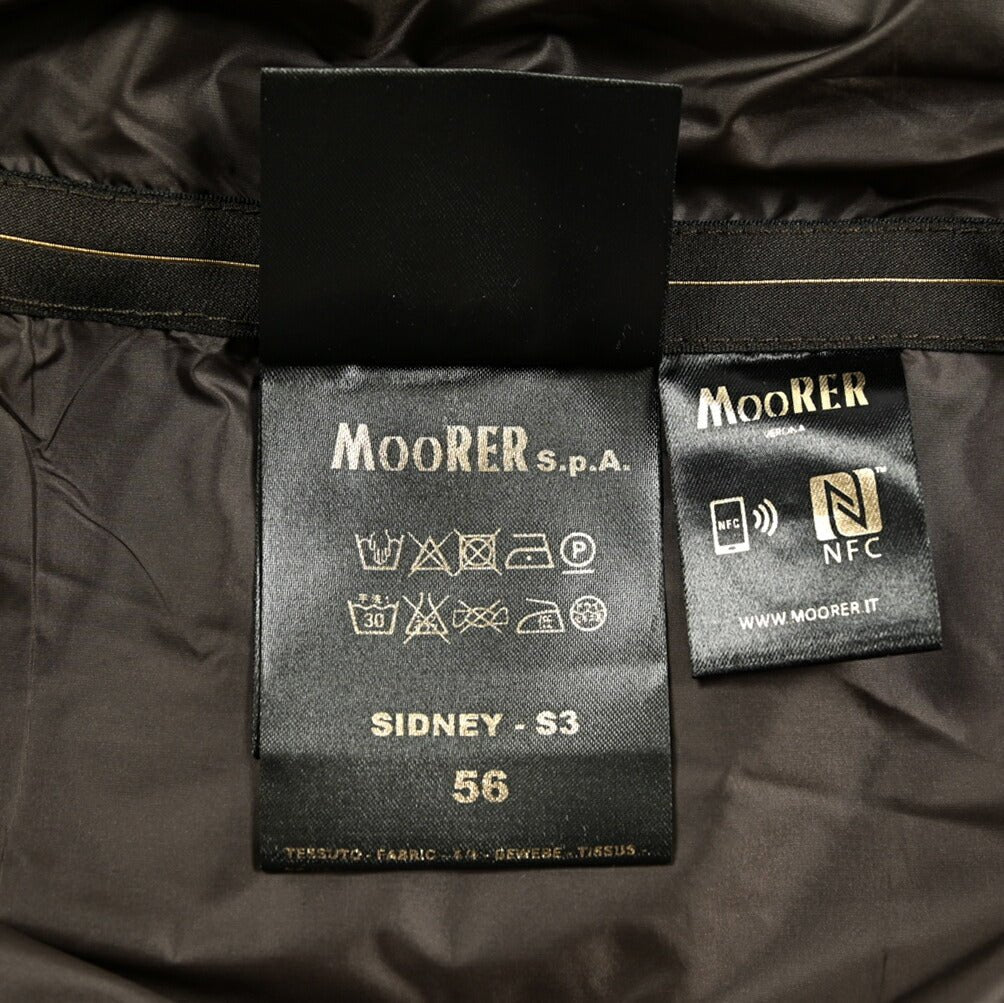 SALE｜25SS MOORER SIDNEY - S3 スタンドカラーライトウェイトダウンベスト｜418134 - 56｜GUARDAROBA MILANO OFFICIAL STORE