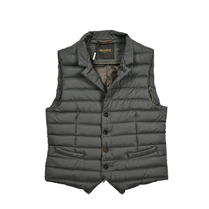 25SS MOORER SIDNEY - S3 スタンドカラーライトウェイトダウンベスト / ACQUA RESISTANT(撥水)｜GUARDAROBA MILANO OFFICIAL STORE
