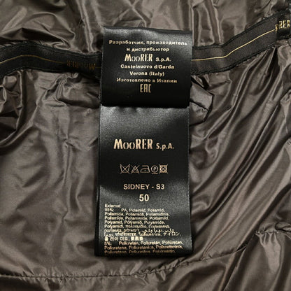 25SS MOORER SIDNEY - S3 スタンドカラーライトウェイトダウンベスト / ACQUA RESISTANT(撥水)｜GUARDAROBA MILANO OFFICIAL STORE