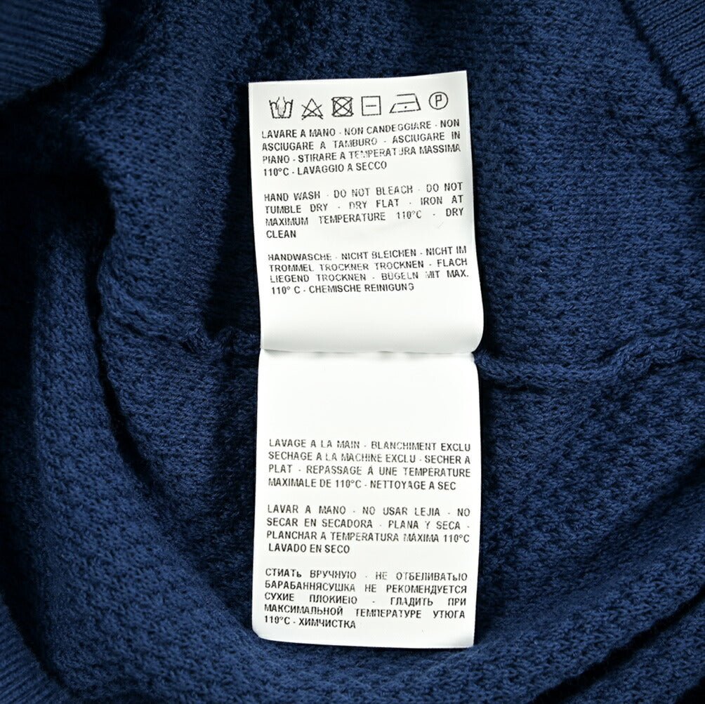 25SS TAGLIATORE コットン100% ワッフル編み半袖ニットポロシャツ｜416412｜GUARDAROBA MILANO OFFICIAL STORE