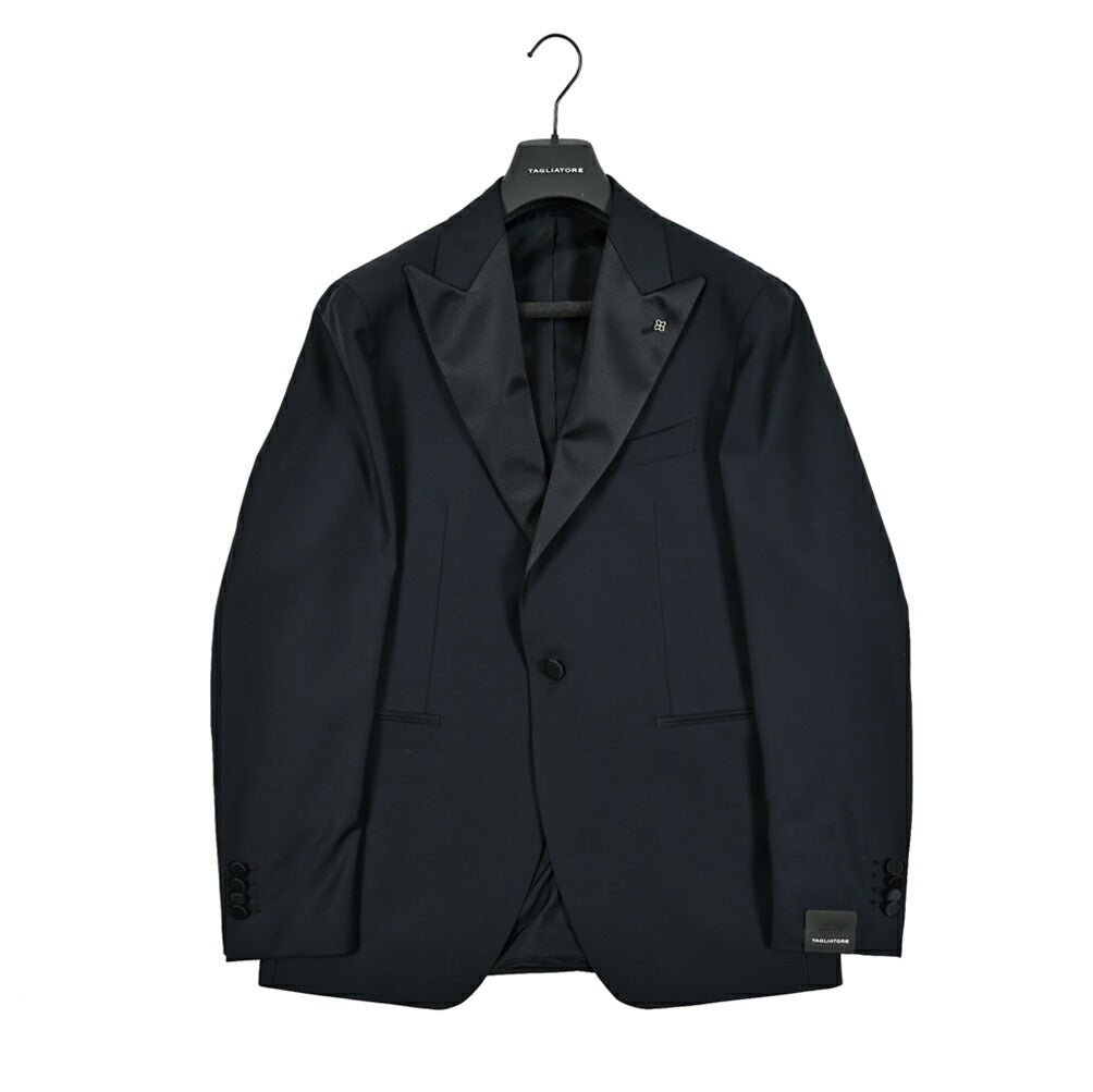 25SS TAGLIATORE ヴァージウール100% 1Bシングルタキシードスーツ｜GUARDAROBA MILANO OFFICIAL STORE