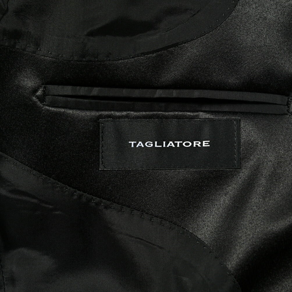 25SS TAGLIATORE ヴァージンウール100% 1Bシングルタキシードスーツ(3ピース)｜GUARDAROBA MILANO OFFICIAL STORE
