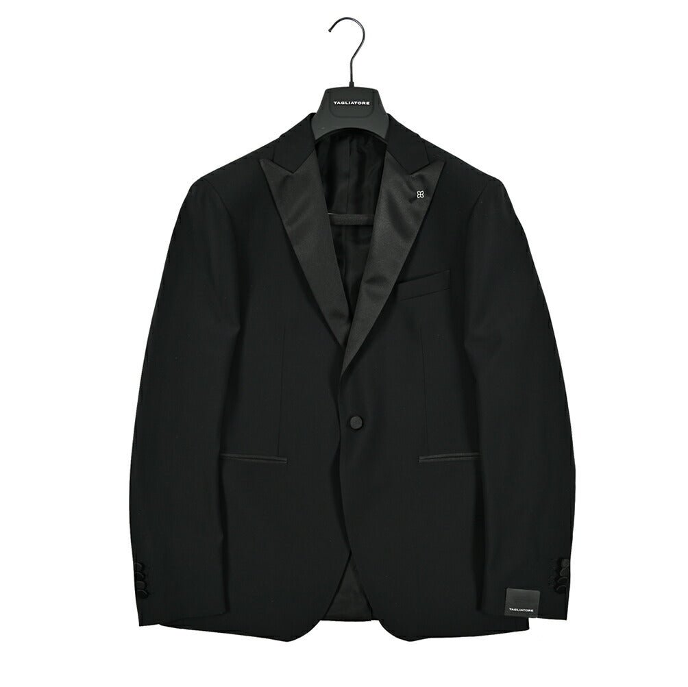25SS TAGLIATORE ヴァージンウール100% 1Bシングルタキシードスーツ(3ピース)｜GUARDAROBA MILANO OFFICIAL STORE