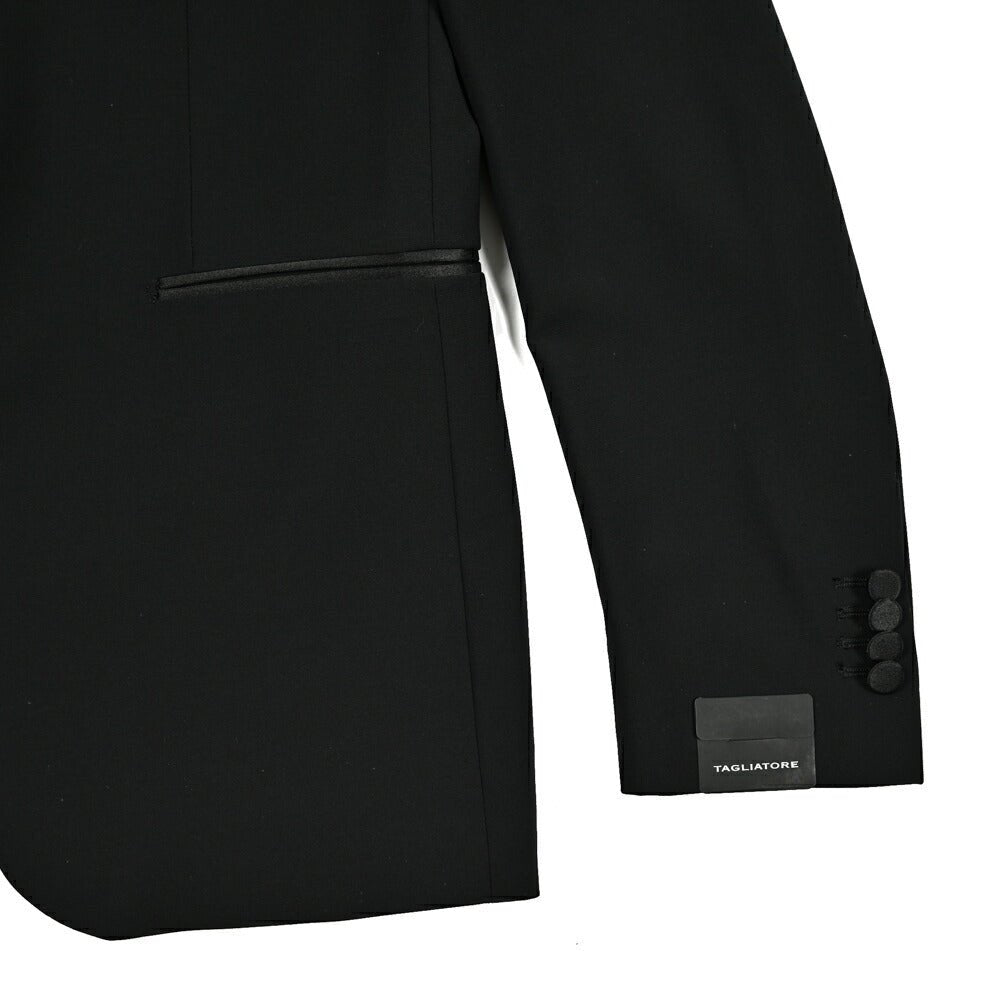 25SS TAGLIATORE ヴァージンウール100% 1Bシングルタキシードスーツ(3ピース)｜GUARDAROBA MILANO OFFICIAL STORE