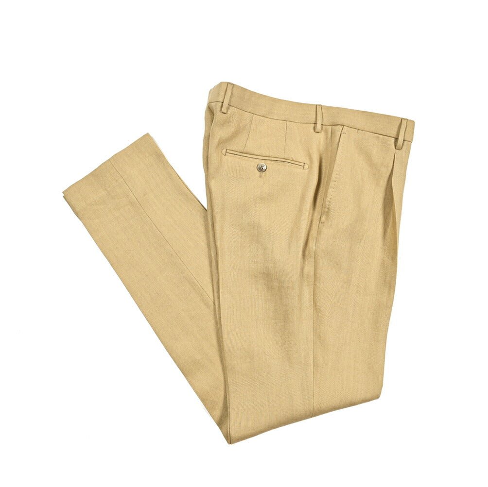 25SS TAGLIATORE リネン100% 2Bシングルテーラードスーツ｜GUARDAROBA MILANO OFFICIAL STORE