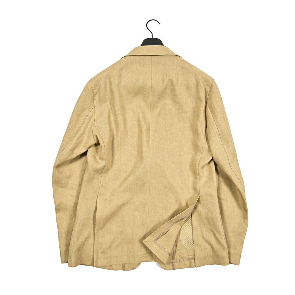 25SS TAGLIATORE リネン100% 2Bシングルテーラードスーツ｜GUARDAROBA MILANO OFFICIAL STORE