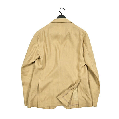 25SS TAGLIATORE リネン100% 2Bシングルテーラードスーツ｜GUARDAROBA MILANO OFFICIAL STORE