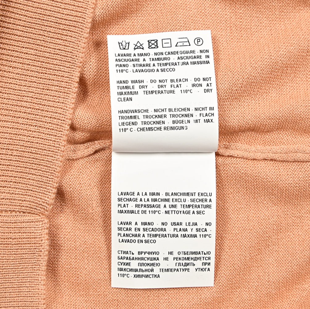 25SS TAGLIATORE シルク100% 半袖ニットスキッパーポロシャツ｜416416｜GUARDAROBA MILANO OFFICIAL STORE