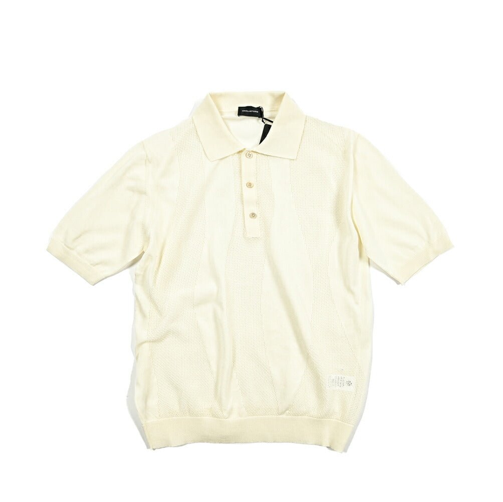 25SS TAGLIATORE コットン100% 半袖ニットポロシャツ｜416417｜GUARDAROBA MILANO OFFICIAL STORE