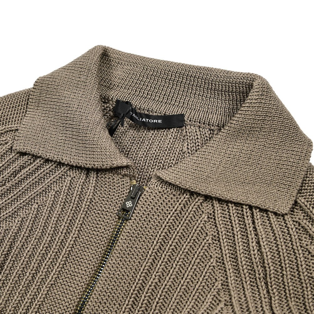 25SS TAGLIATORE コットン100% ラグランニットカーディガン｜GUARDAROBA MILANO OFFICIAL STORE