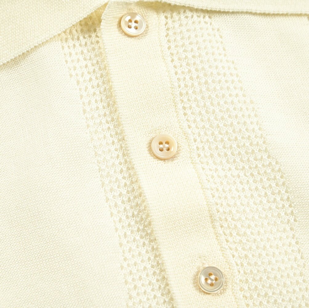 25SS TAGLIATORE コットン100% 半袖ニットポロシャツ｜416417｜GUARDAROBA MILANO OFFICIAL STORE
