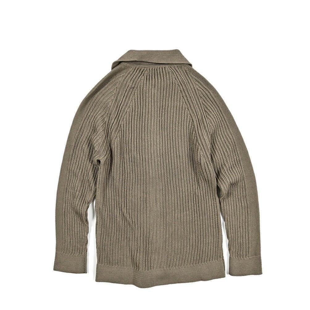 25SS TAGLIATORE コットン100% ラグランニットカーディガン｜GUARDAROBA MILANO OFFICIAL STORE