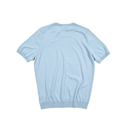 25SS TAGLIATORE コットン100% 半袖ニットTシャツ｜416401｜GUARDAROBA MILANO OFFICIAL STORE