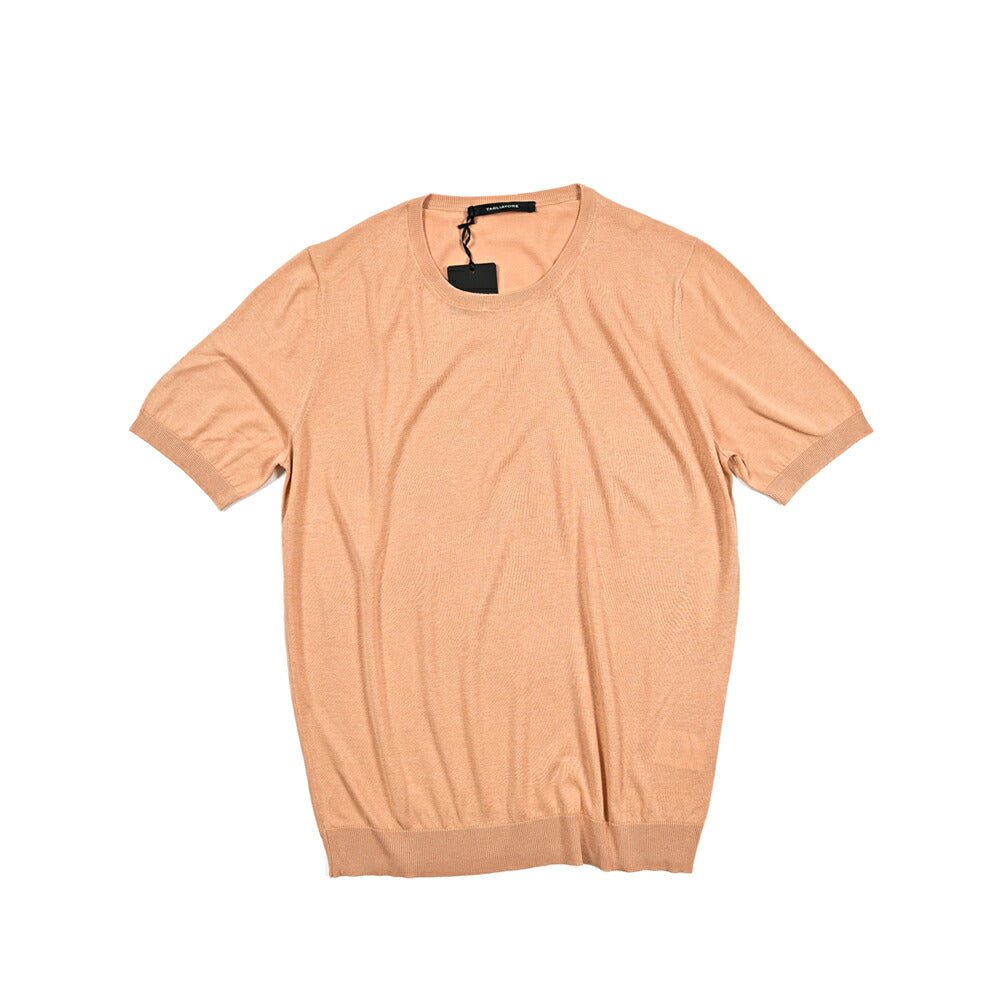 25SS TAGLIATORE シルク100% 半袖ニットTシャツ｜GUARDAROBA MILANO OFFICIAL STORE