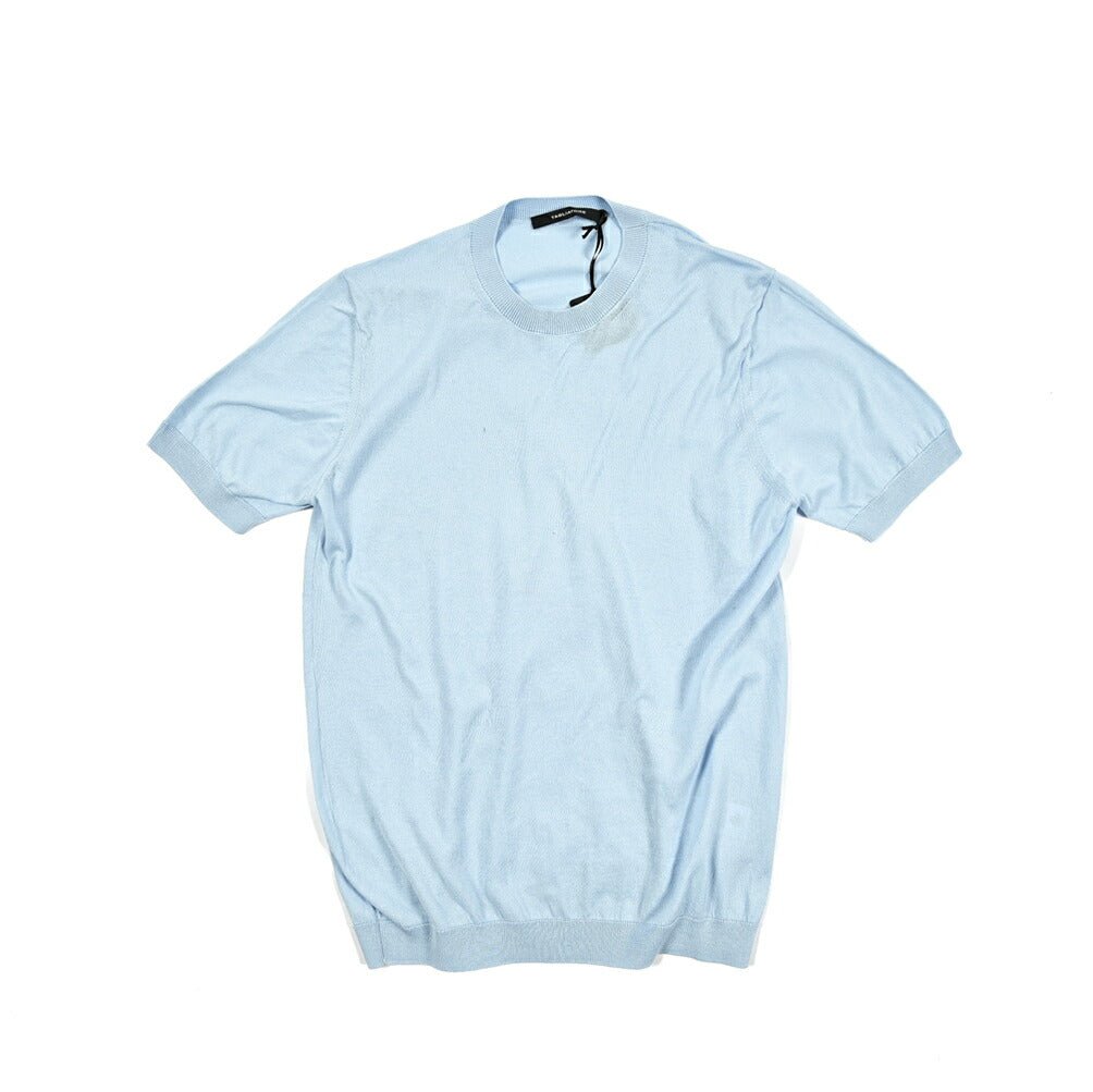 25SS TAGLIATORE コットン100% 半袖ニットTシャツ｜416405｜GUARDAROBA MILANO OFFICIAL STORE