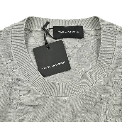 25SS TAGLIATORE コットン100% 半袖ニットTシャツ｜416319｜GUARDAROBA MILANO OFFICIAL STORE