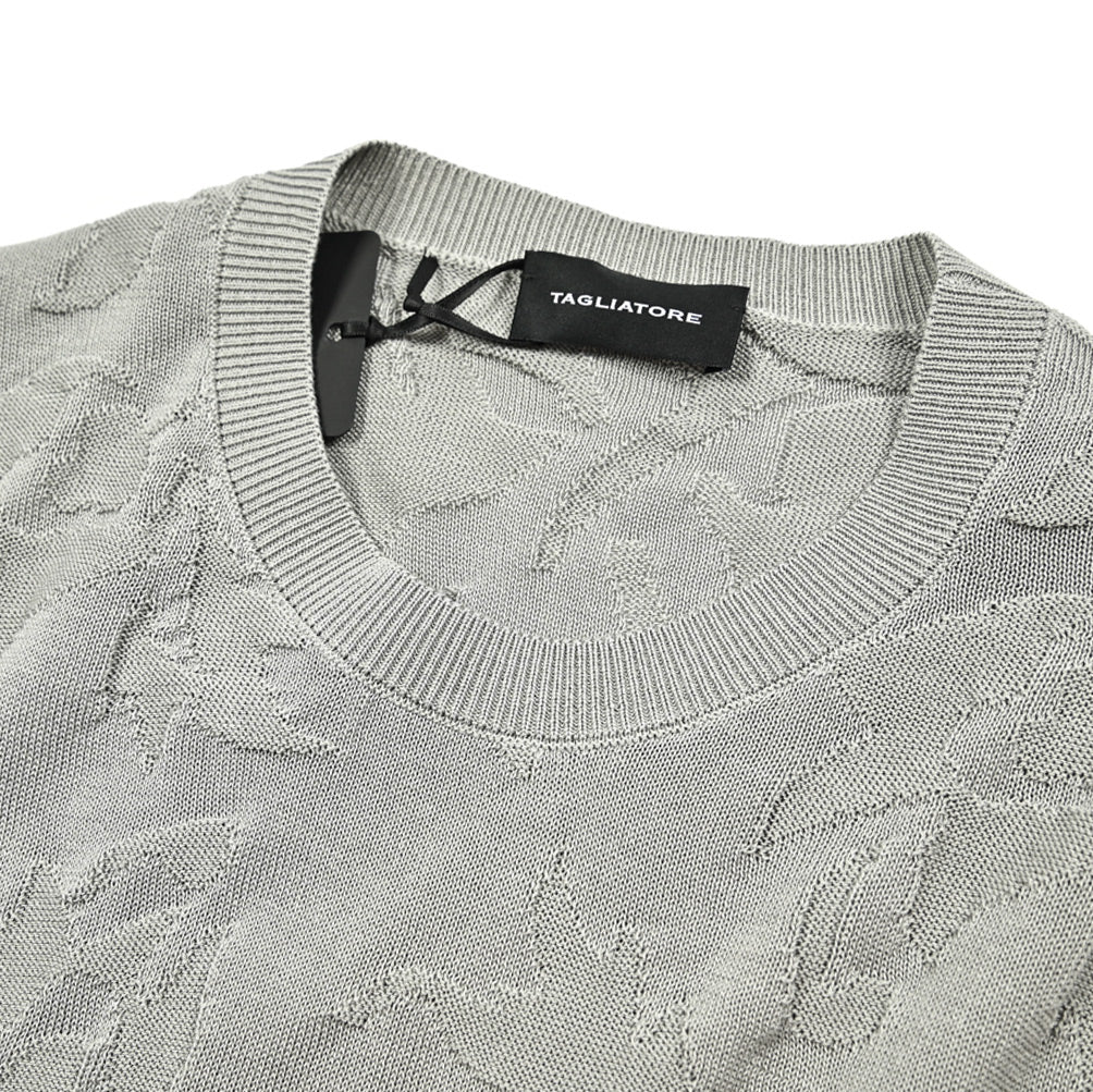 25SS TAGLIATORE コットン100% 半袖ニットTシャツ｜416319｜GUARDAROBA MILANO OFFICIAL STORE