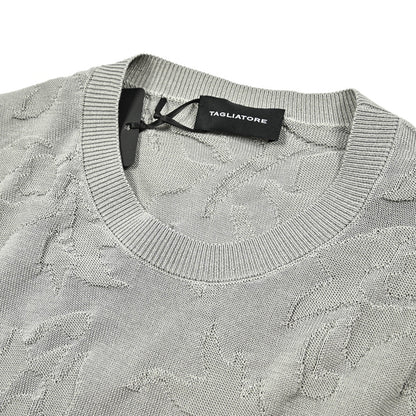 25SS TAGLIATORE コットン100% 半袖ニットTシャツ｜416319｜GUARDAROBA MILANO OFFICIAL STORE