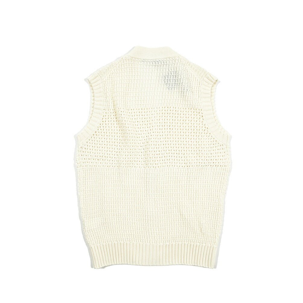 25SS TAGLIATORE コットン100% Vネックローゲージニットベスト｜416407｜GUARDAROBA MILANO OFFICIAL STORE
