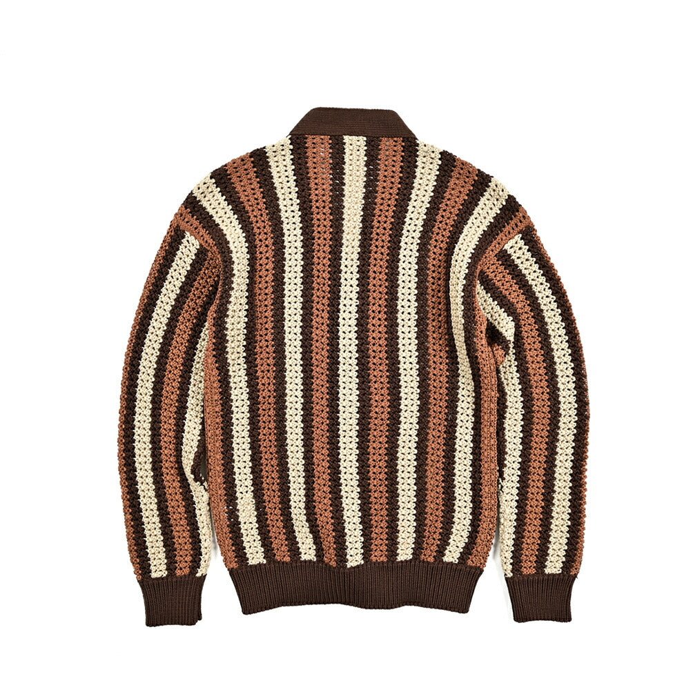 25SS TAGLIATORE コットン100% Vネックニットカーディガン｜416414｜GUARDAROBA MILANO OFFICIAL STORE