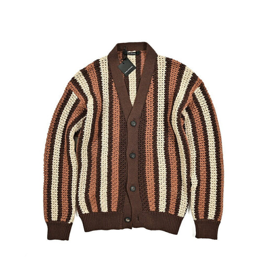 25SS TAGLIATORE コットン100% Vネックニットカーディガン｜GUARDAROBA MILANO OFFICIAL STORE