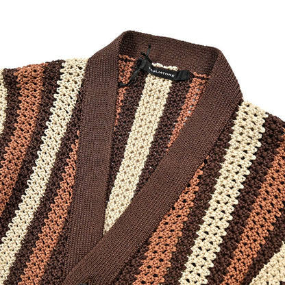 25SS TAGLIATORE コットン100% Vネックニットカーディガン｜416414｜GUARDAROBA MILANO OFFICIAL STORE