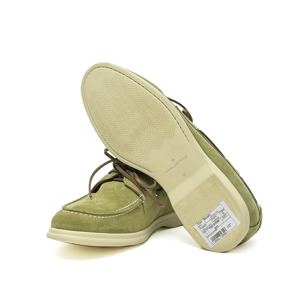 25SS TAGLIATORE スエードレザー デッキシューズ(モカシン)｜416424｜GUARDAROBA MILANO OFFICIAL STORE