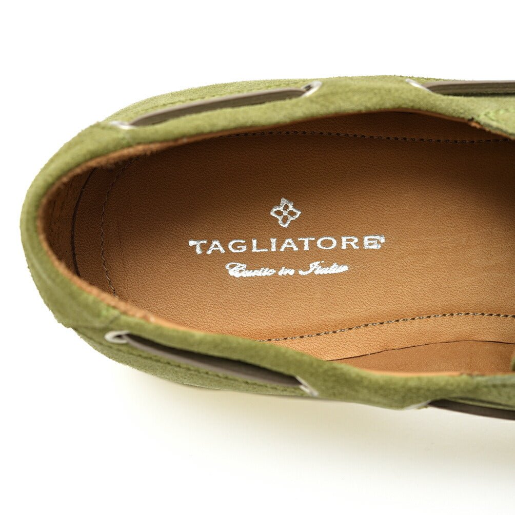25SS TAGLIATORE スエードレザー デッキシューズ(モカシン)｜416424｜GUARDAROBA MILANO OFFICIAL STORE